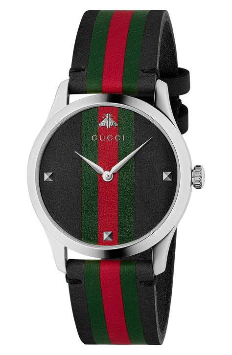 gucci pink leather watch|Gucci men watches clearance.